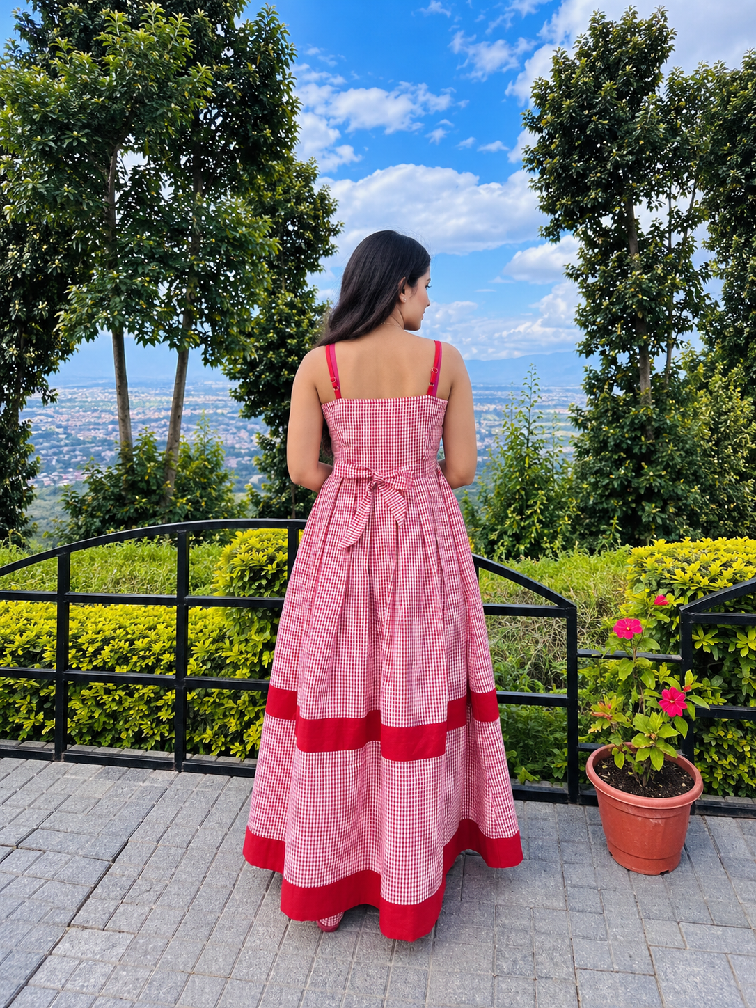 Pink Scarlet Maxi Dress