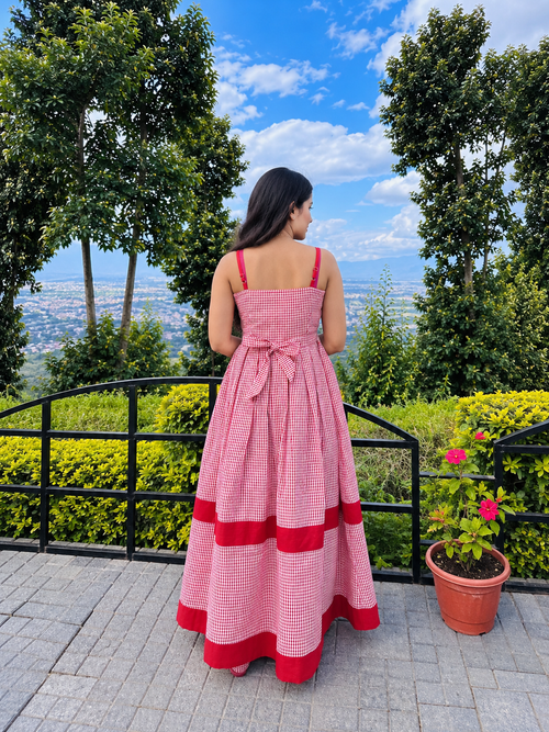 Pink Scarlet Maxi Dress