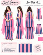 Pinky Promise Farshi Salwar