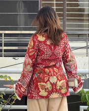 Phoolwari Farshi Salwar Set