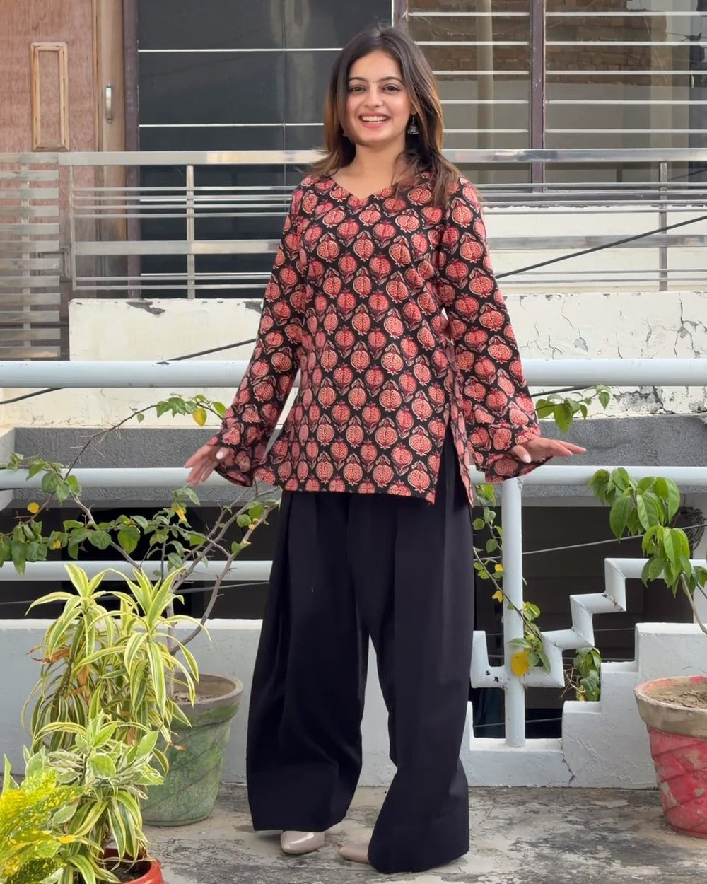 Indian Print Farshi Salwar