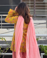 Kesar Gul Farshi Salwar