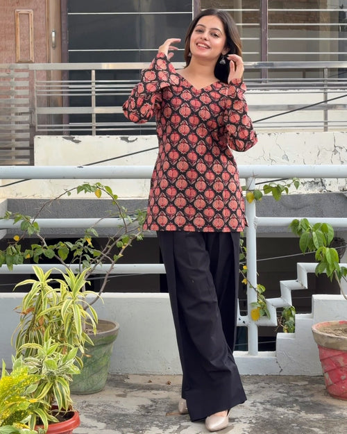 Indian Print Farshi Salwar
