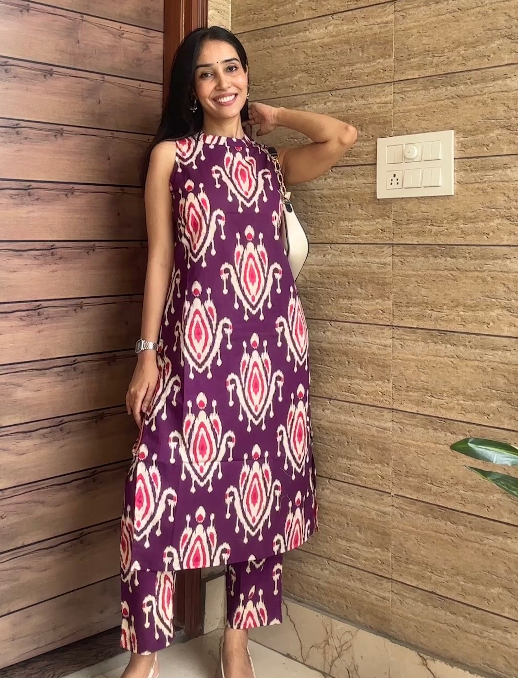 Indigo Bloom Co-ord Set