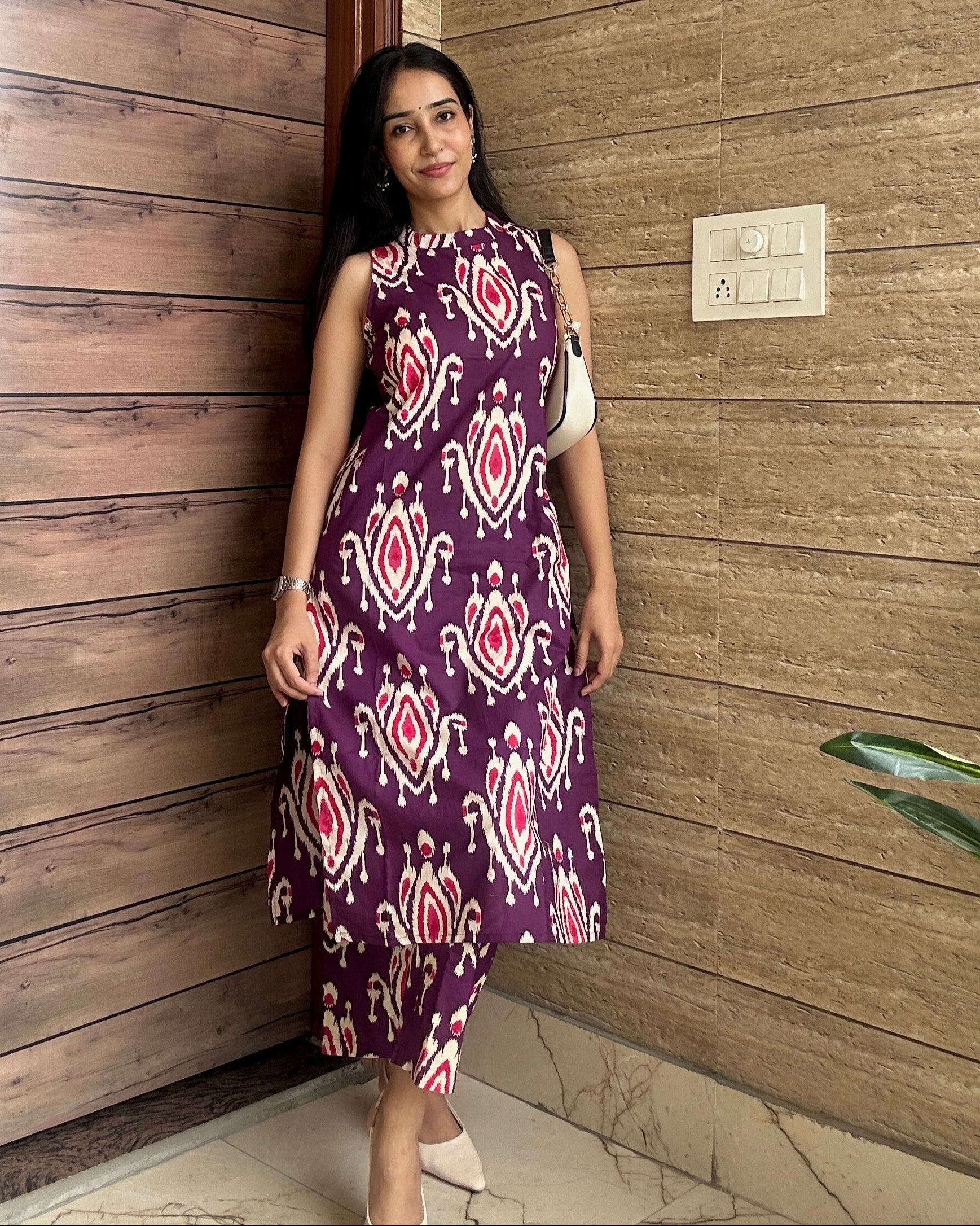 Indigo Bloom Co-ord Set