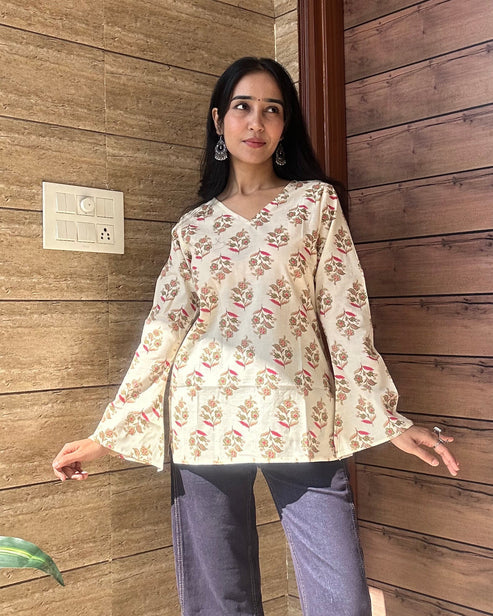 Ivory Bell Plus Size Kurti