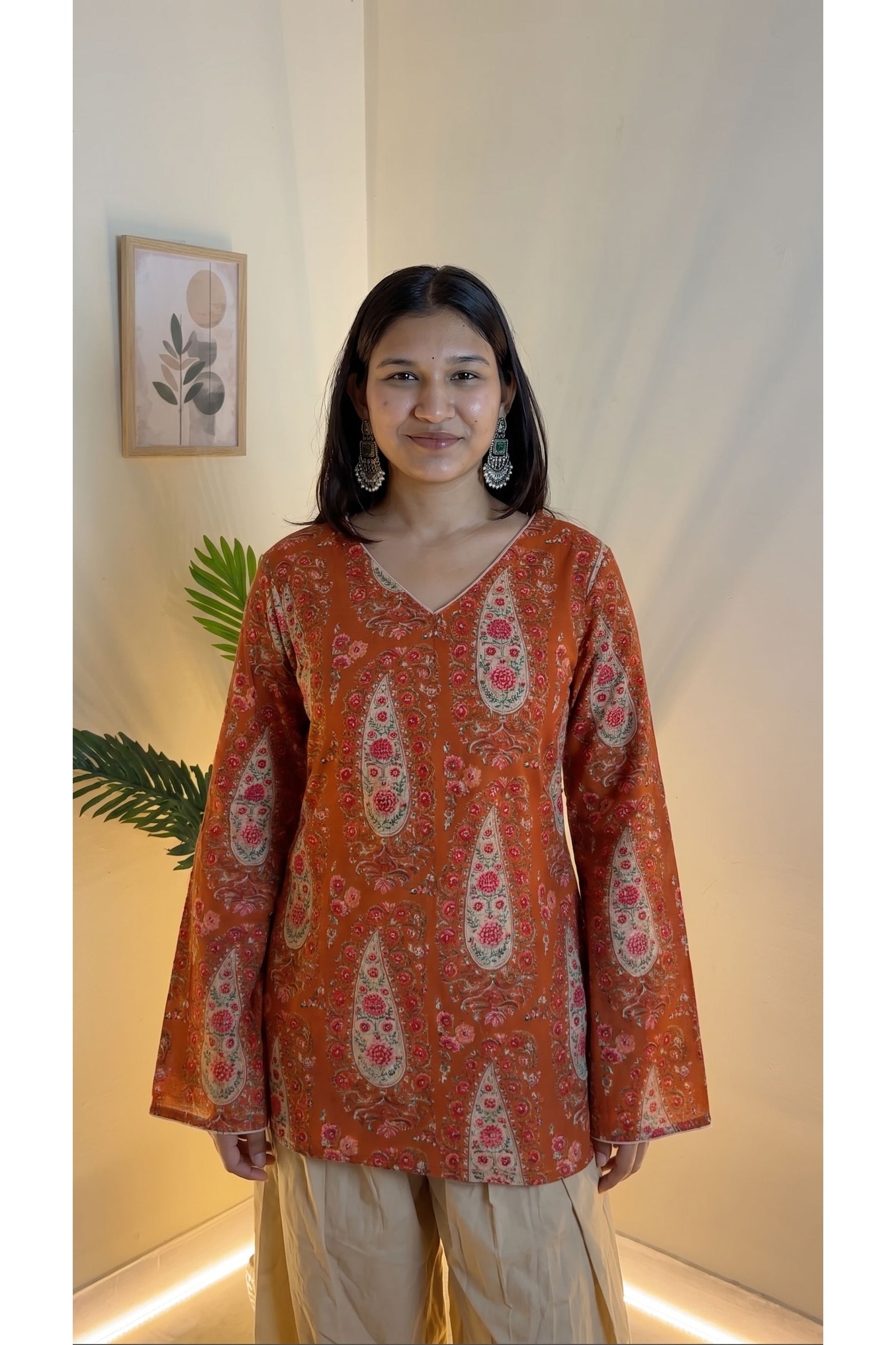 Amber Paisley Farshi Salwar Set
