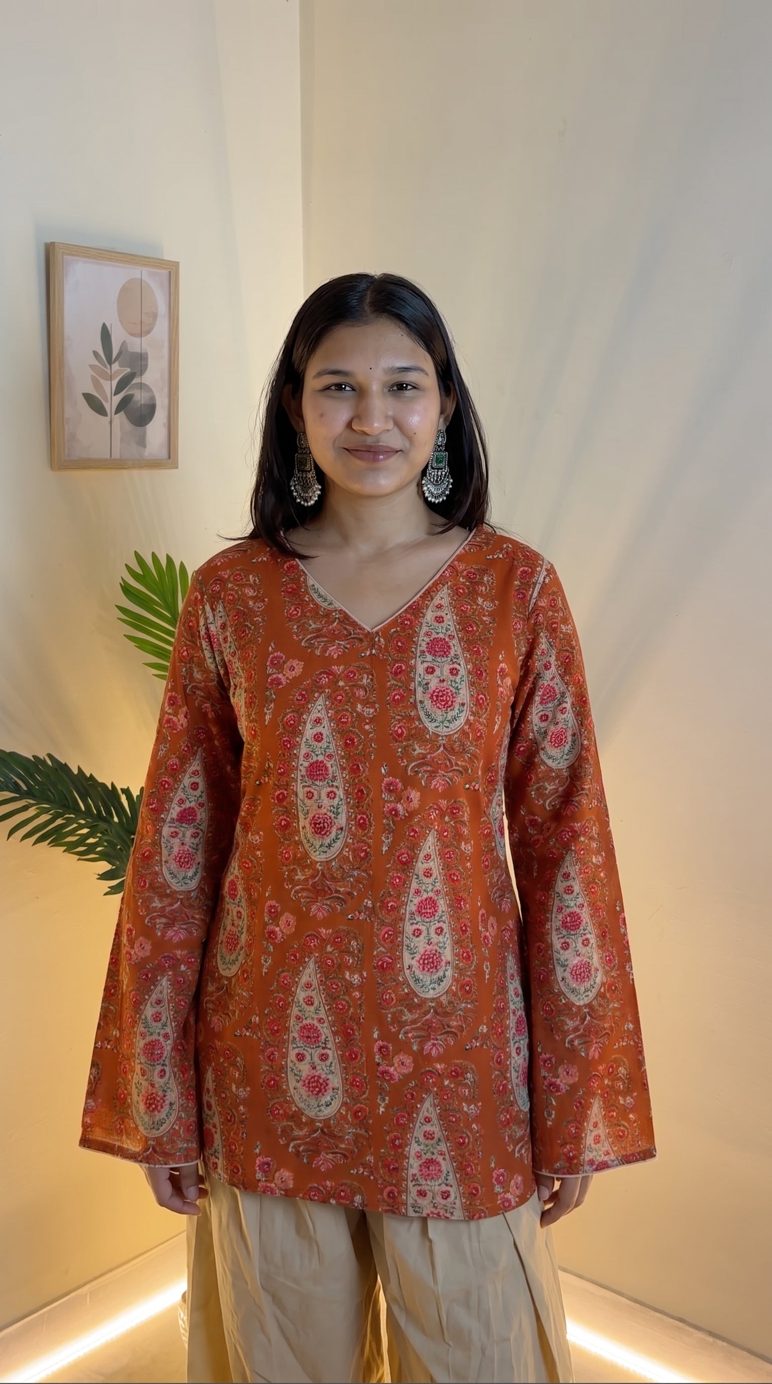 Amber Paisley Farshi Salwar Set