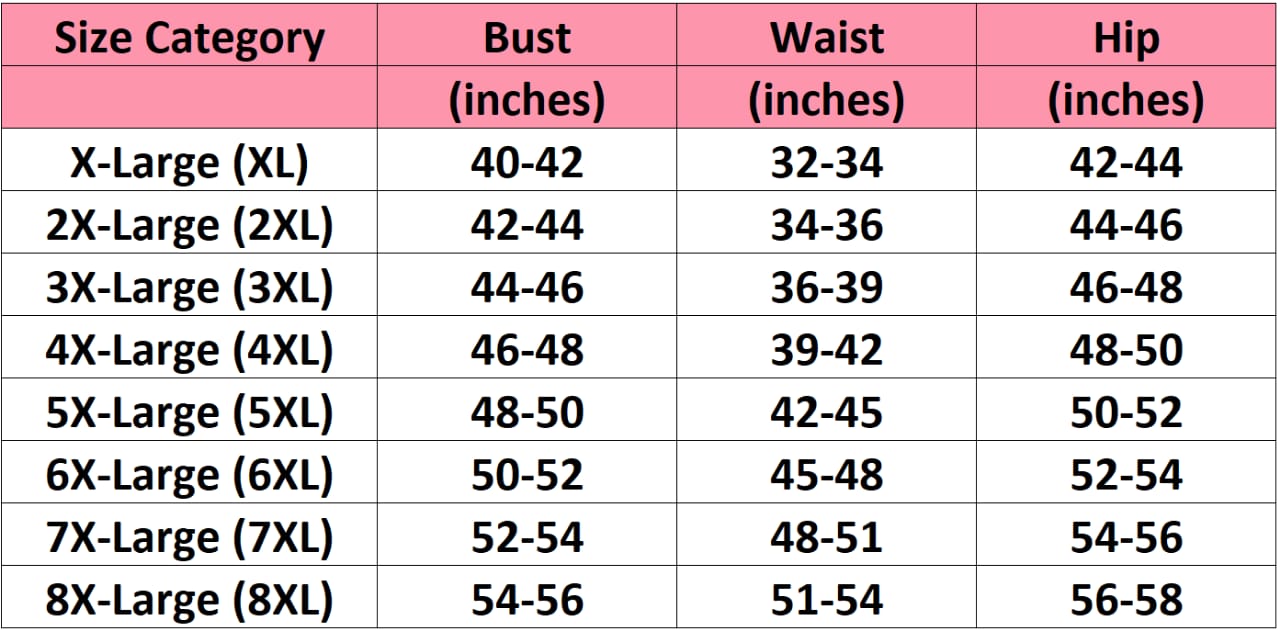 Pink V Neck Plus Size Kurti