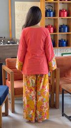 Abstract Flora Farshi Salwar Set