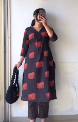 Elephant Kurta Pant