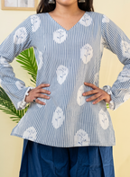 Neel Buti Farshi Salwar Set