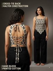 White Desi Baddie Kurti