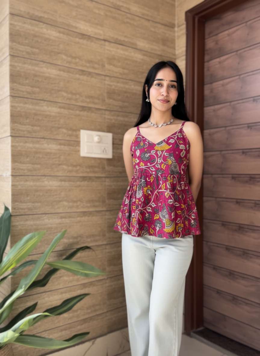 Rani Lotus Peplum Top