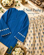 Neel Pushp Farshi Salwar Set