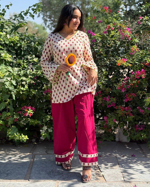 Gulbahar Bloom Farshi Salwar Set