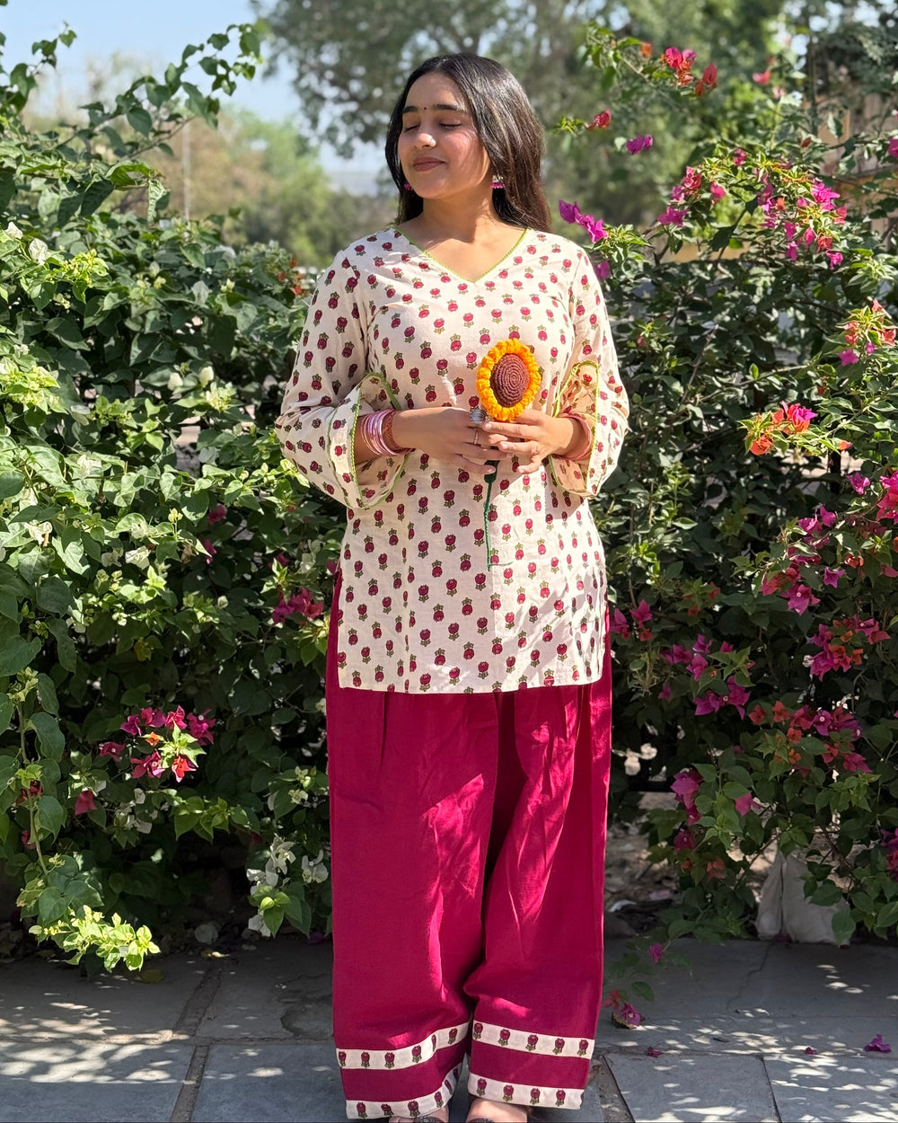Gulbahar Bloom Farshi Salwar Set