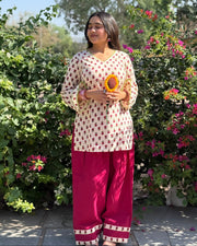 Gulbahar Bloom Farshi Salwar Set