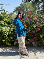 Neel Pushp Farshi Salwar Set