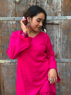 Rani Pink Farshi Salwar Set
