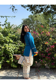 Neel Pushp Farshi Salwar Set