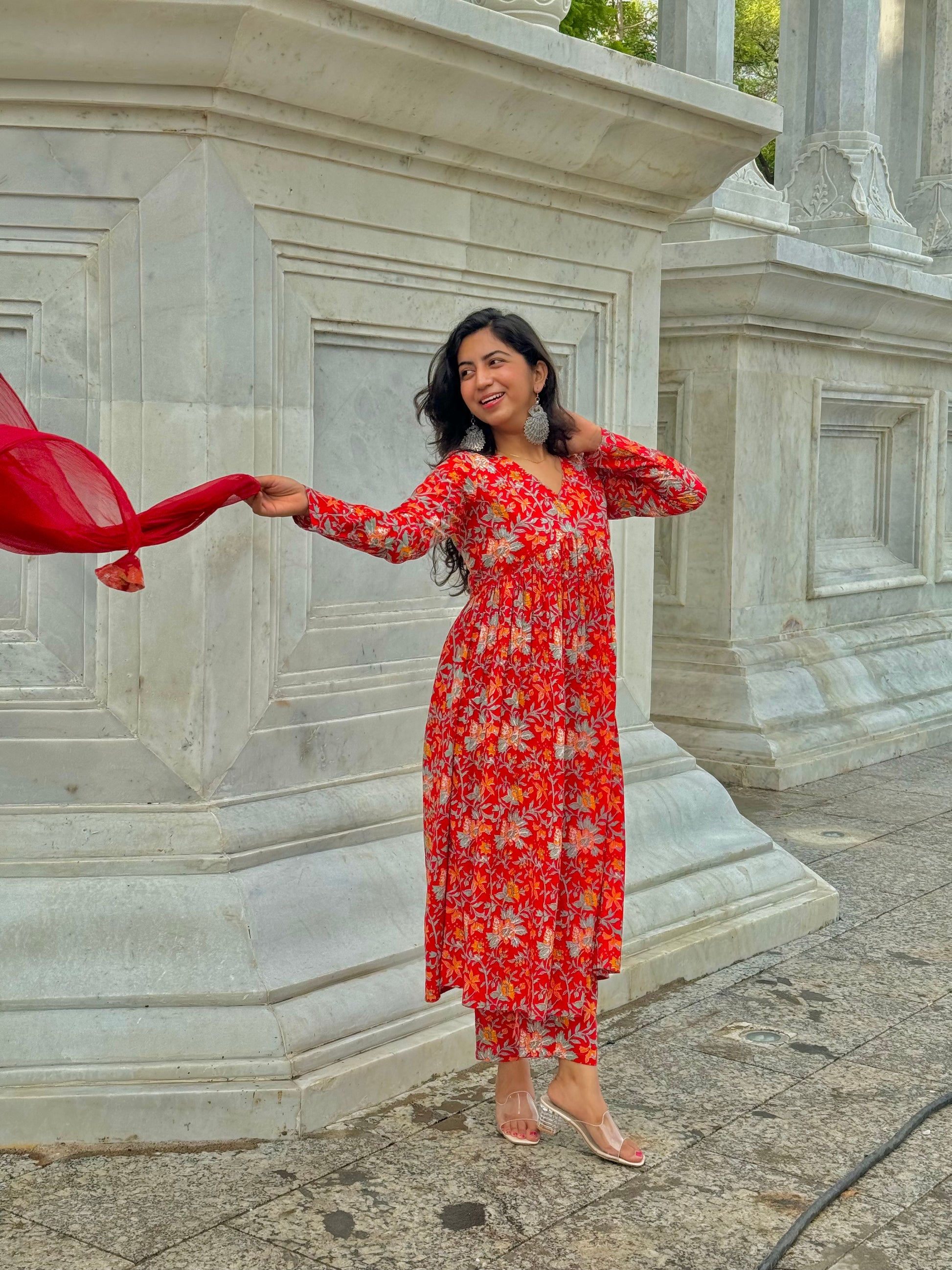 Red Suit Set