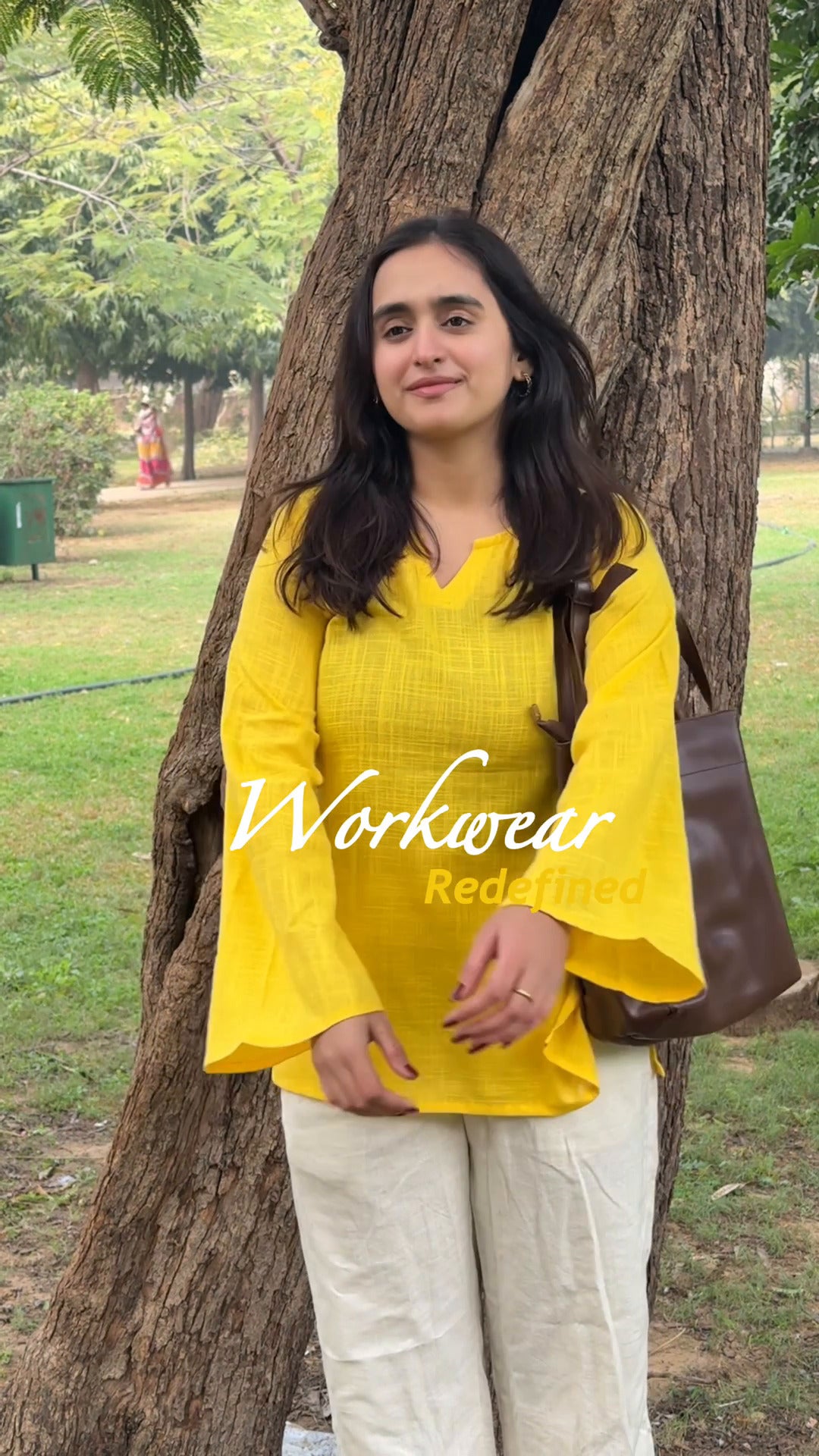 Sunlit Ease Workwear Top