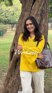 Sunlit Ease Workwear kurti