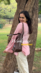 Blush Calm Workwear Top
