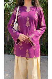 Rangrez Doll Motif Farshi Salwar Set