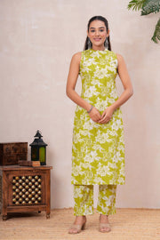 White Floral Co-Ord Set