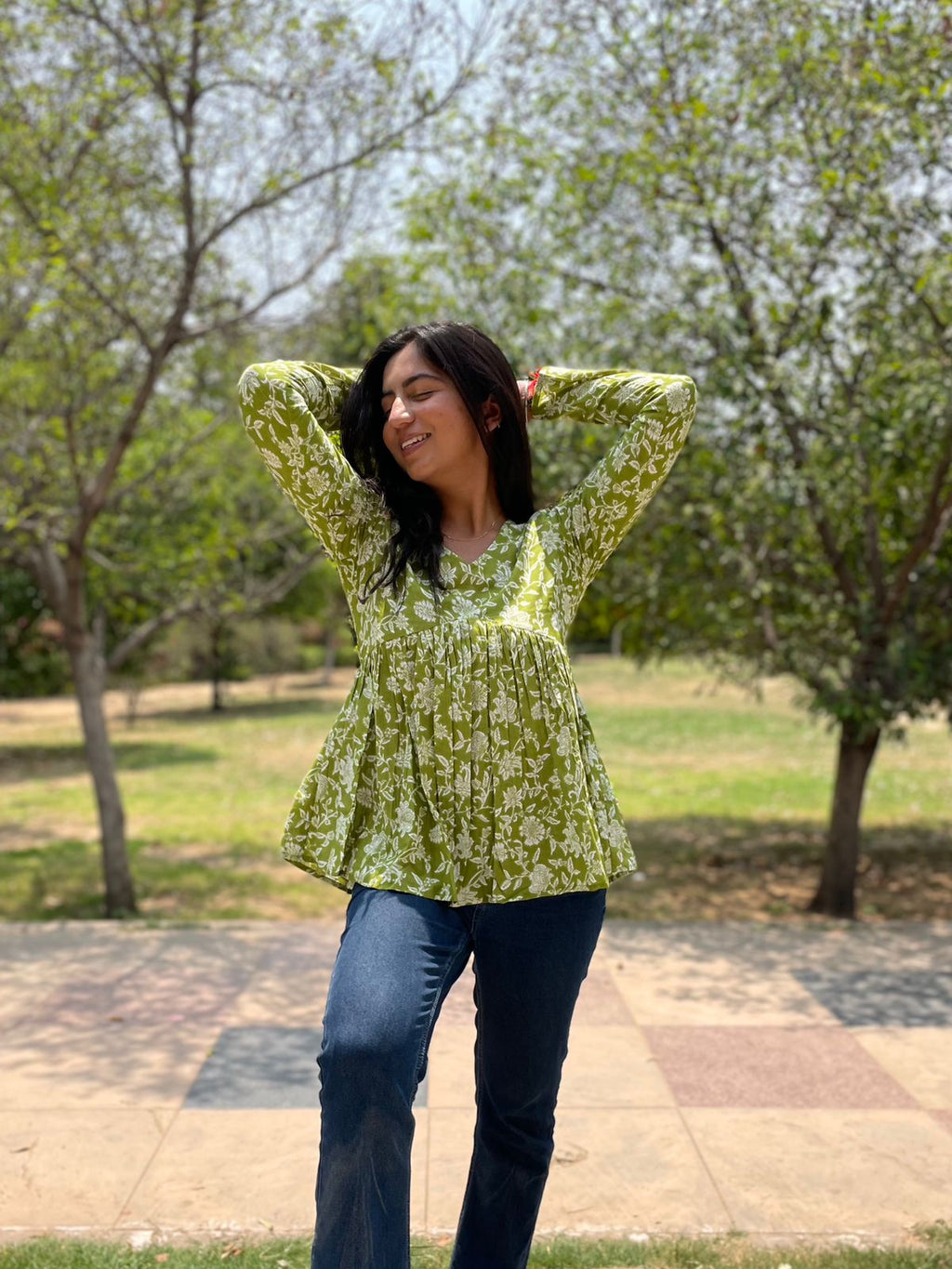 Peplum Top