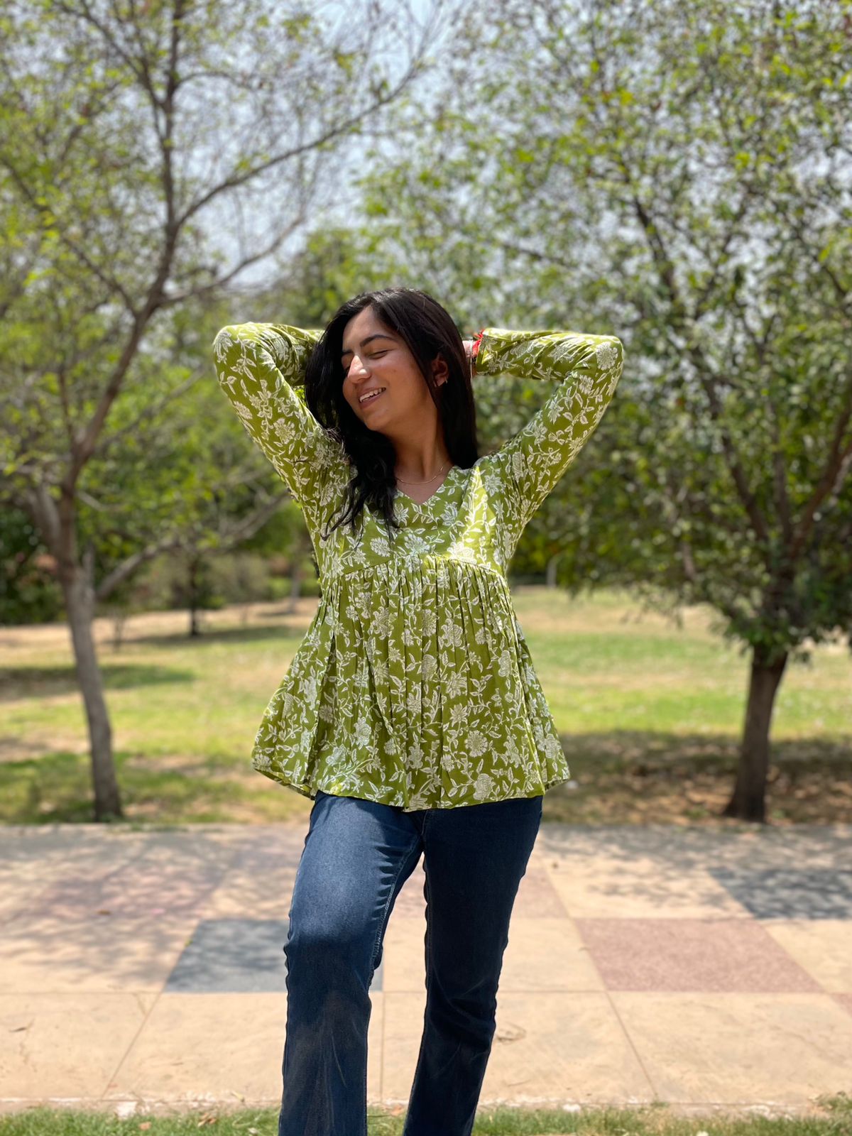 Peplum Top