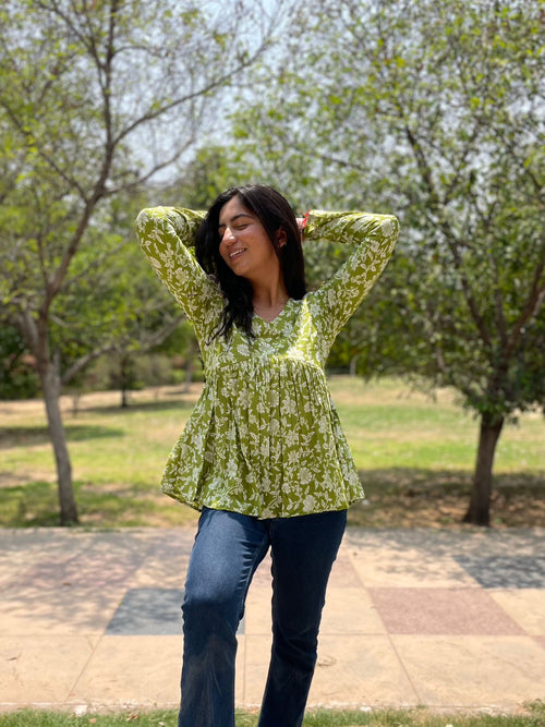 Peplum Top