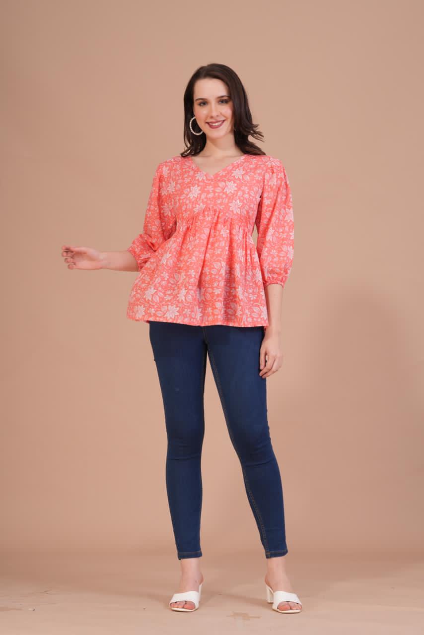 Alia Cut Peplum Top
