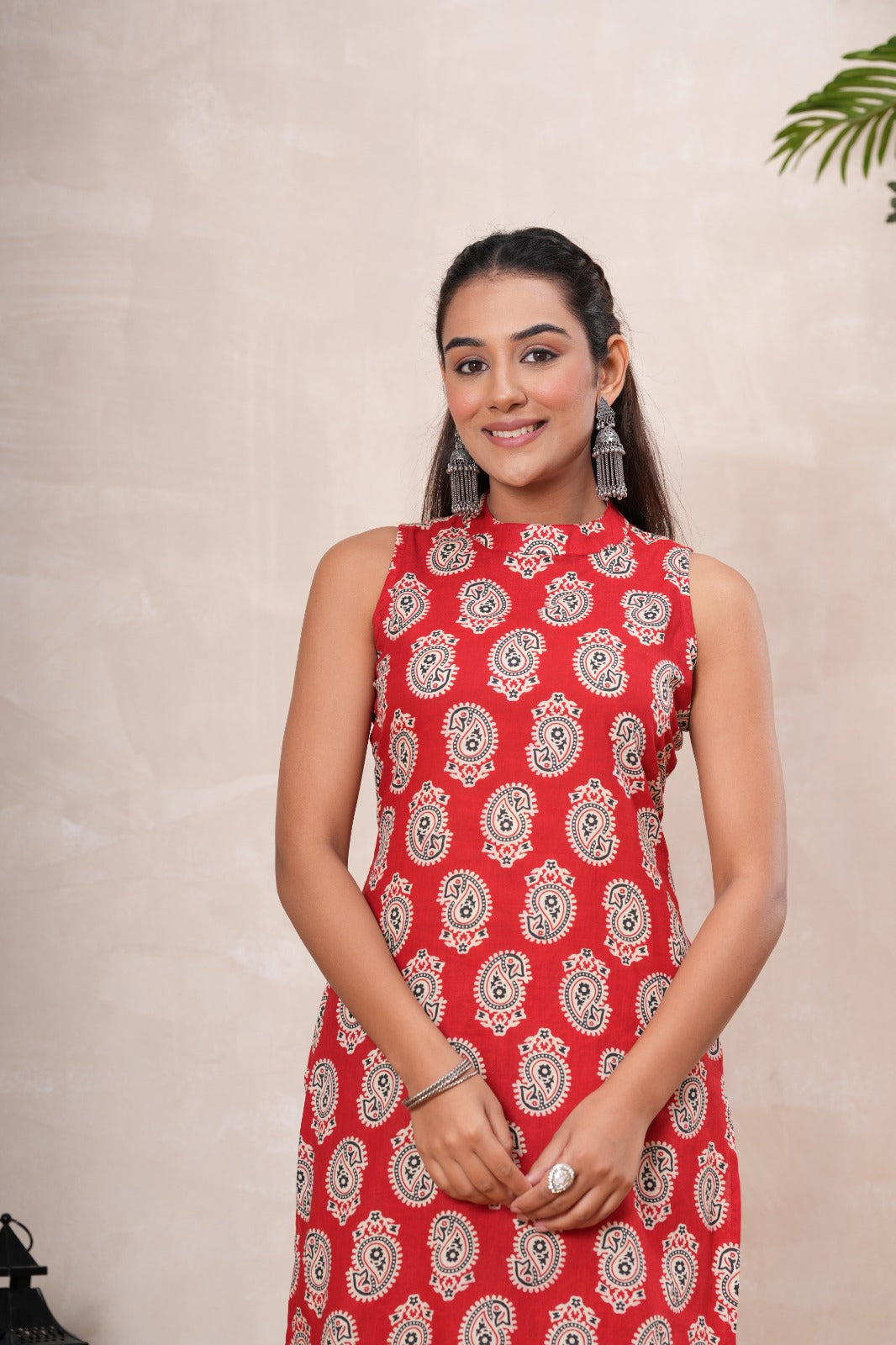 Red Ambi  Co-ord Set